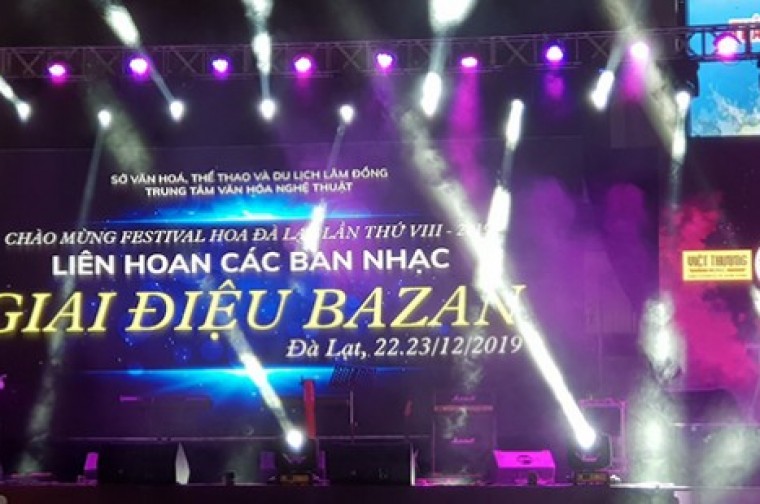 LIÊN HOAN CÁC BAN NHẠC “GIAI ĐIỆU BAZAN” TẠI FESTIVAL HOA ĐÀ LẠT 2019